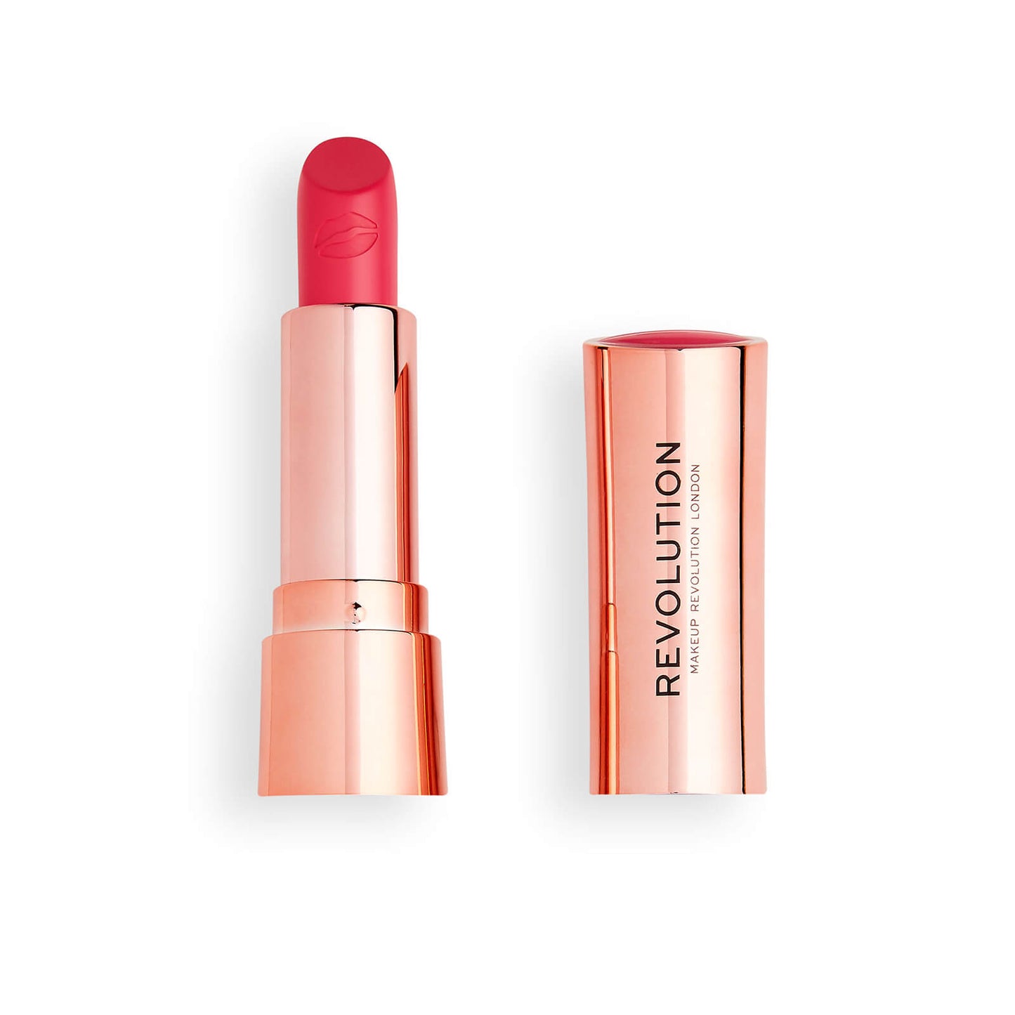Makeup Revolution Satin Kiss Lipstick (Various Shades) - Chauffeur