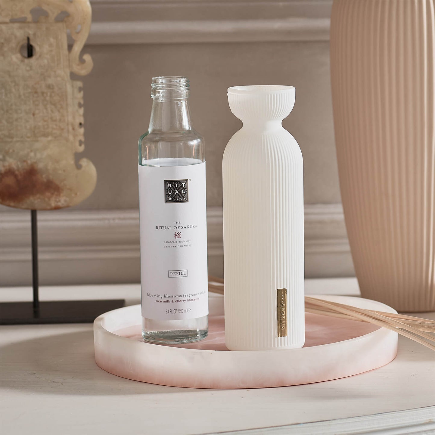 Rituals The Ritual of Sakura Floral Cherry Blossom & Rice Milk Reed Diffuser Refill 250ml