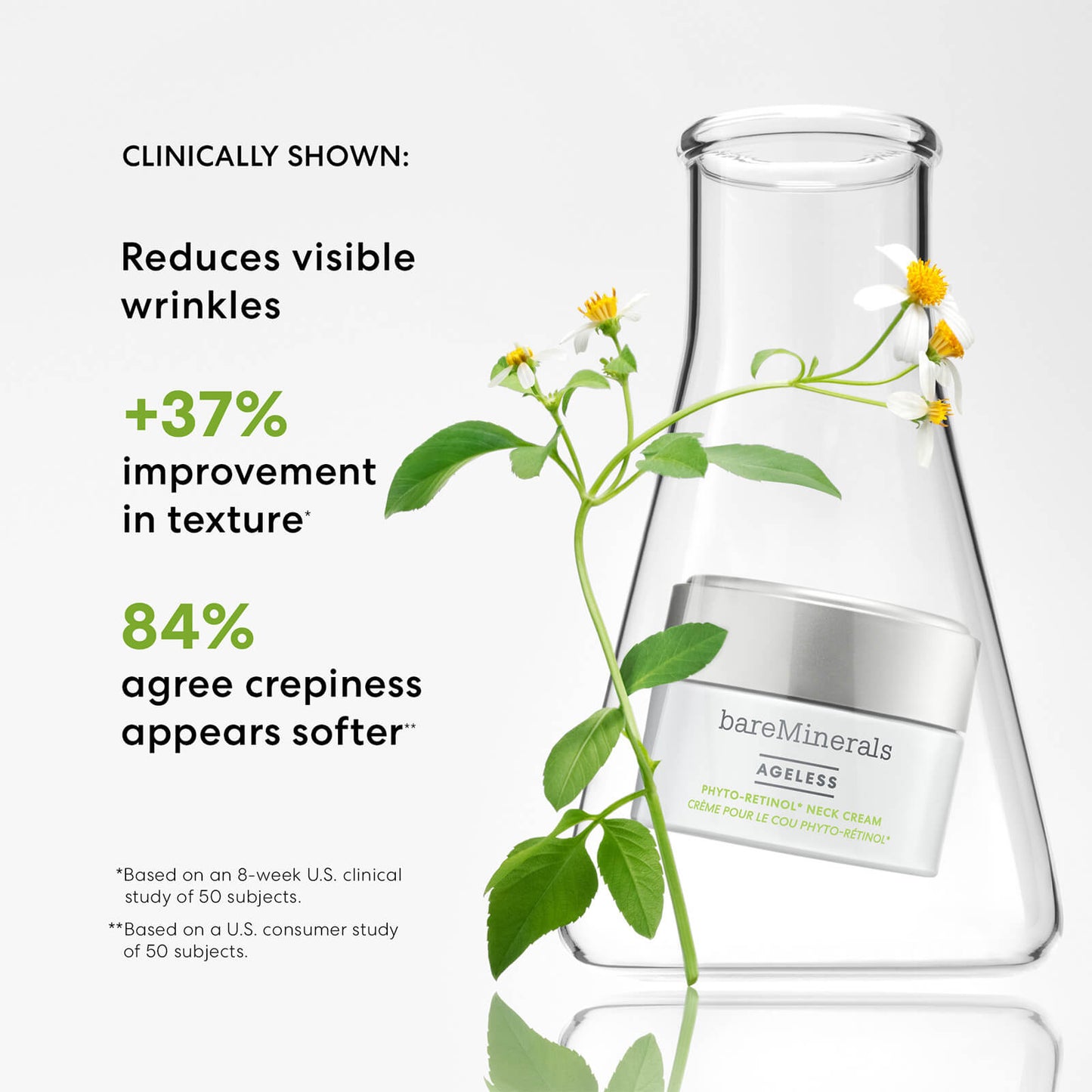 bareMinerals Ageless Retinol Neck and Decolleté Cream 50ml