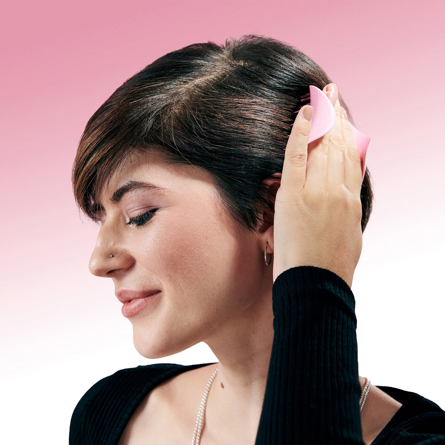 Tangle Teezer The Scalp Exfoliator and Massager - Pretty Pink