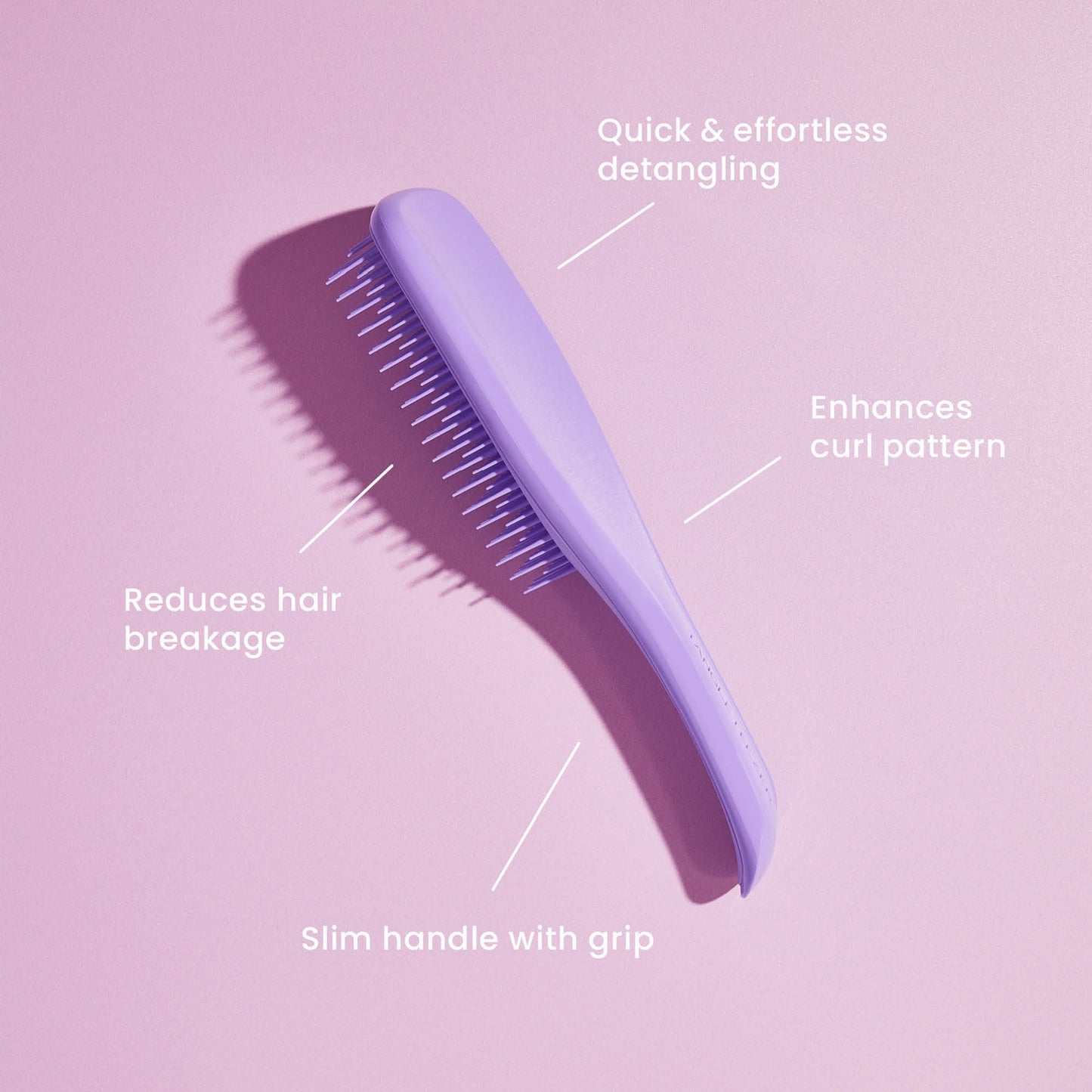 Tangle Teezer Wet Detangler Naturally Curly Purple Passion