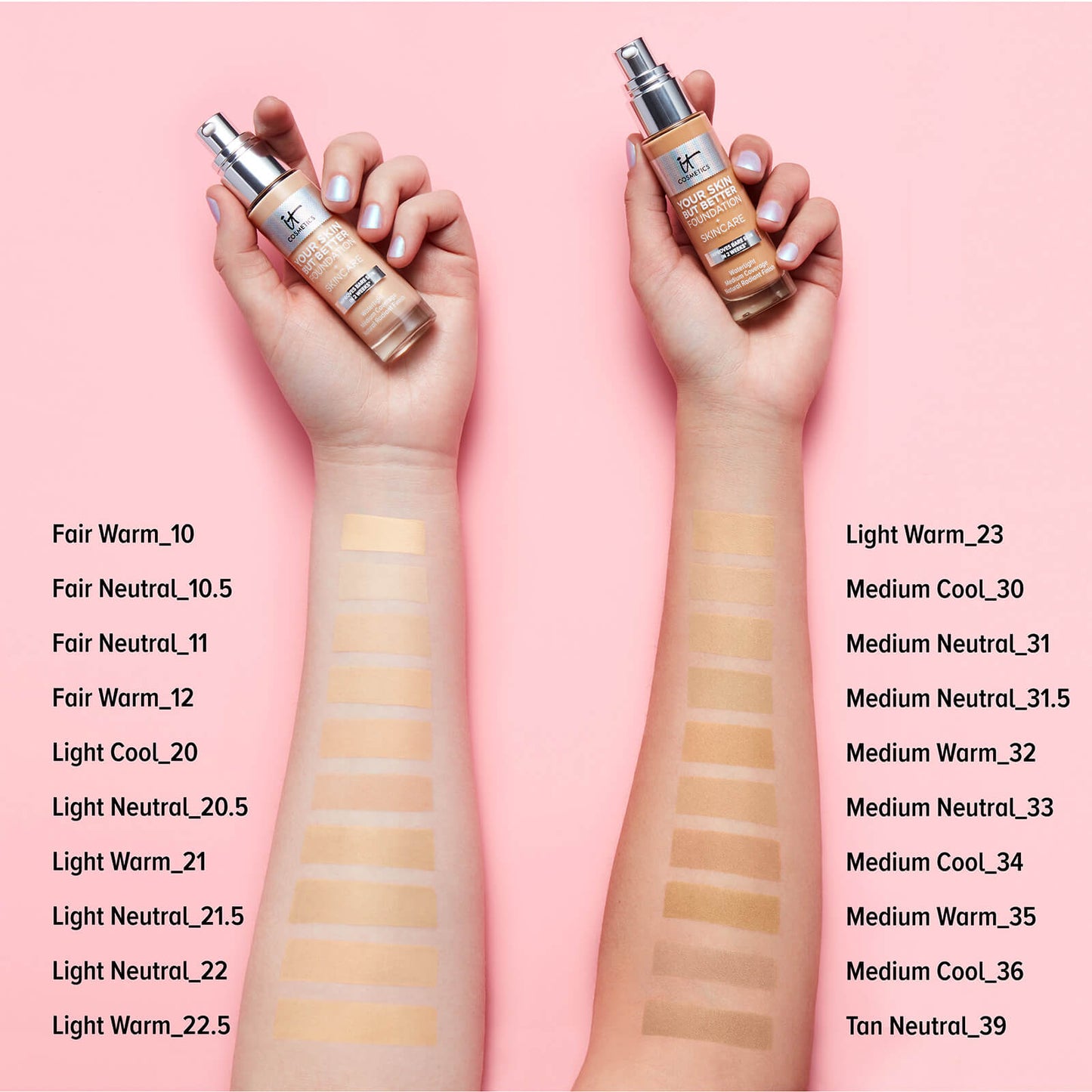 IT Cosmetics Your Skin But Better Foundation + Skincare