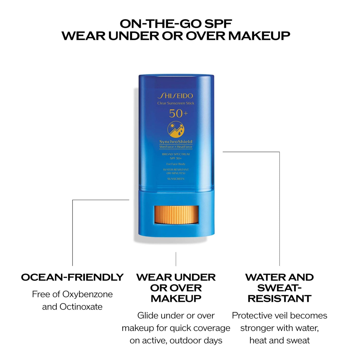 Shiseido Clear Suncare Stick SPF50+