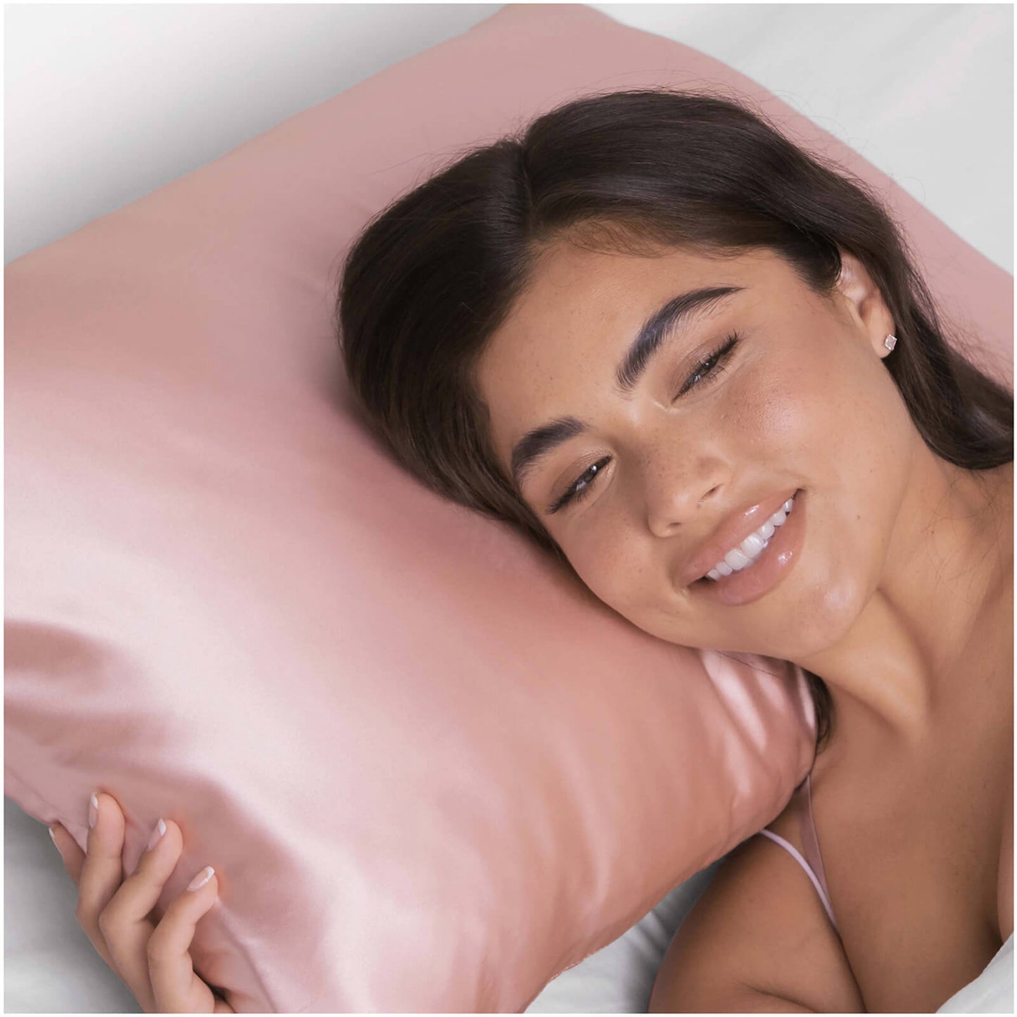 Kitsch Satin Pillowcase (Various Colours) - Blush
