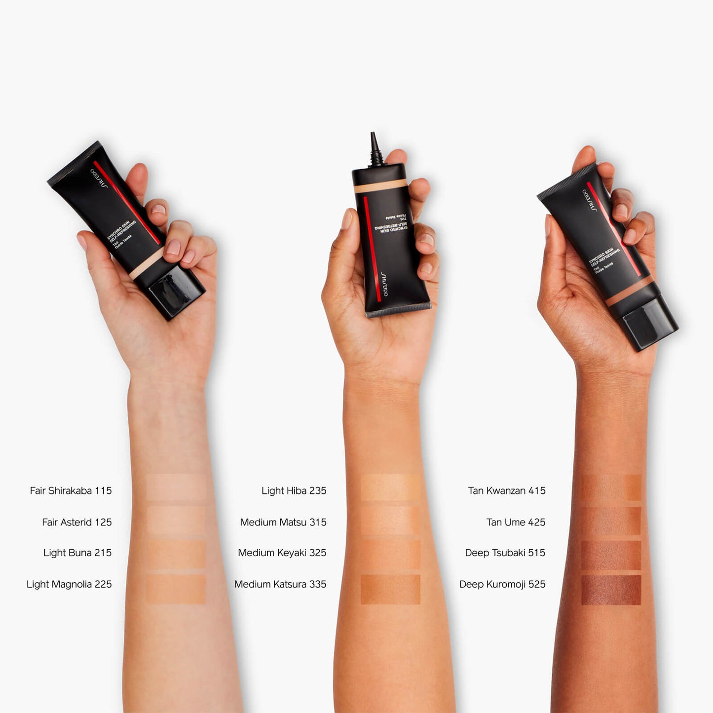 Shiseido Synchro Skin Self Refreshing Tint 30ml (Various Shades) - Deep Kuromoji
