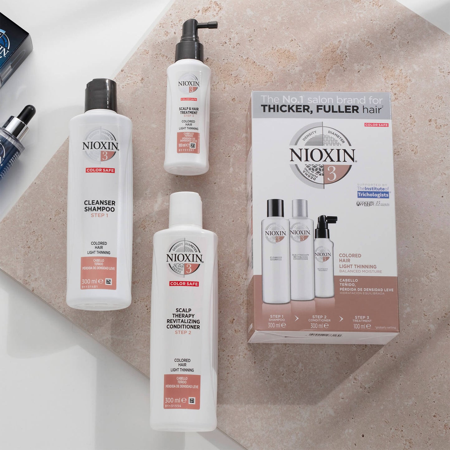 NIOXIN Hoofdhuidtherapie Conditioner 3 voor Gekleurd Licht Dunner Wordend Haar 300 ml