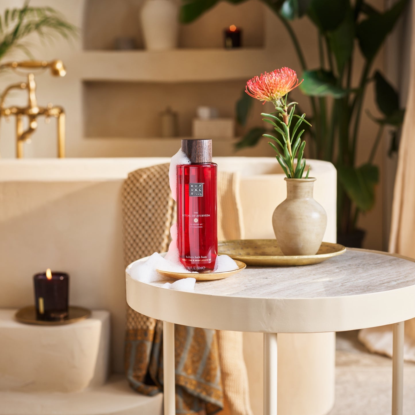 Rituals The Ritual of Ayurveda Sweet Almond & Indian Rose Bath Foam 500ml