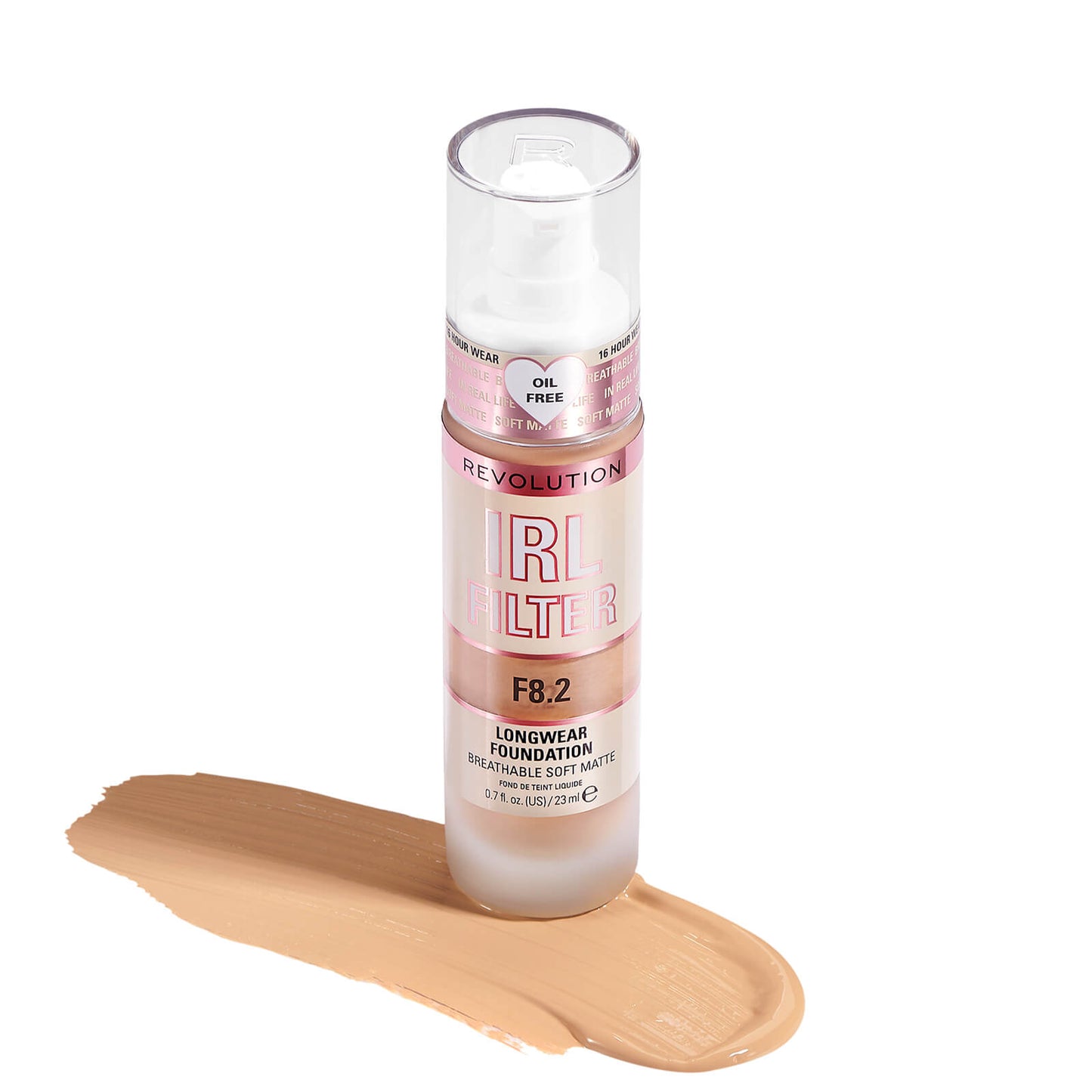 Makeup Revolution IRL Filter Longwear Foundation 23ml (Various Shades) - F0.1
