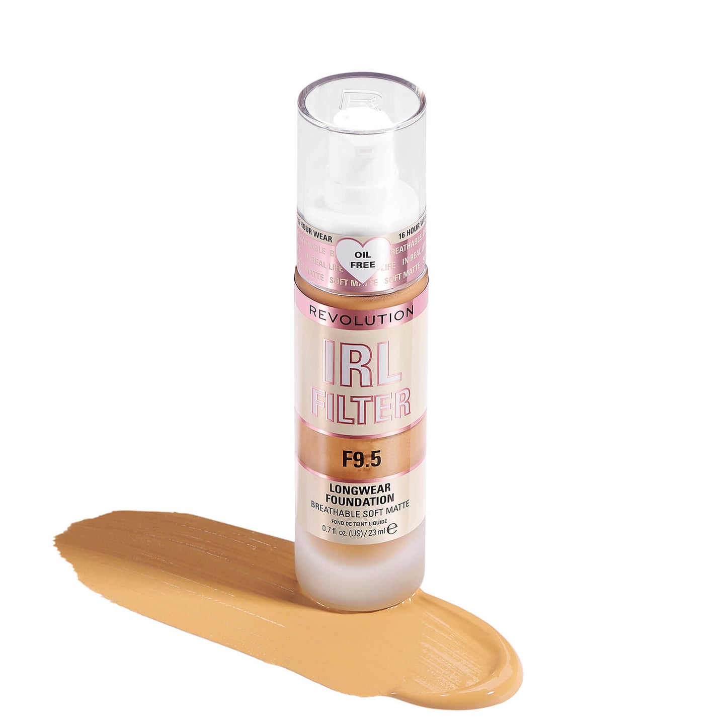Makeup Revolution IRL Filter Longwear Foundation 23ml (Various Shades) - F0.1
