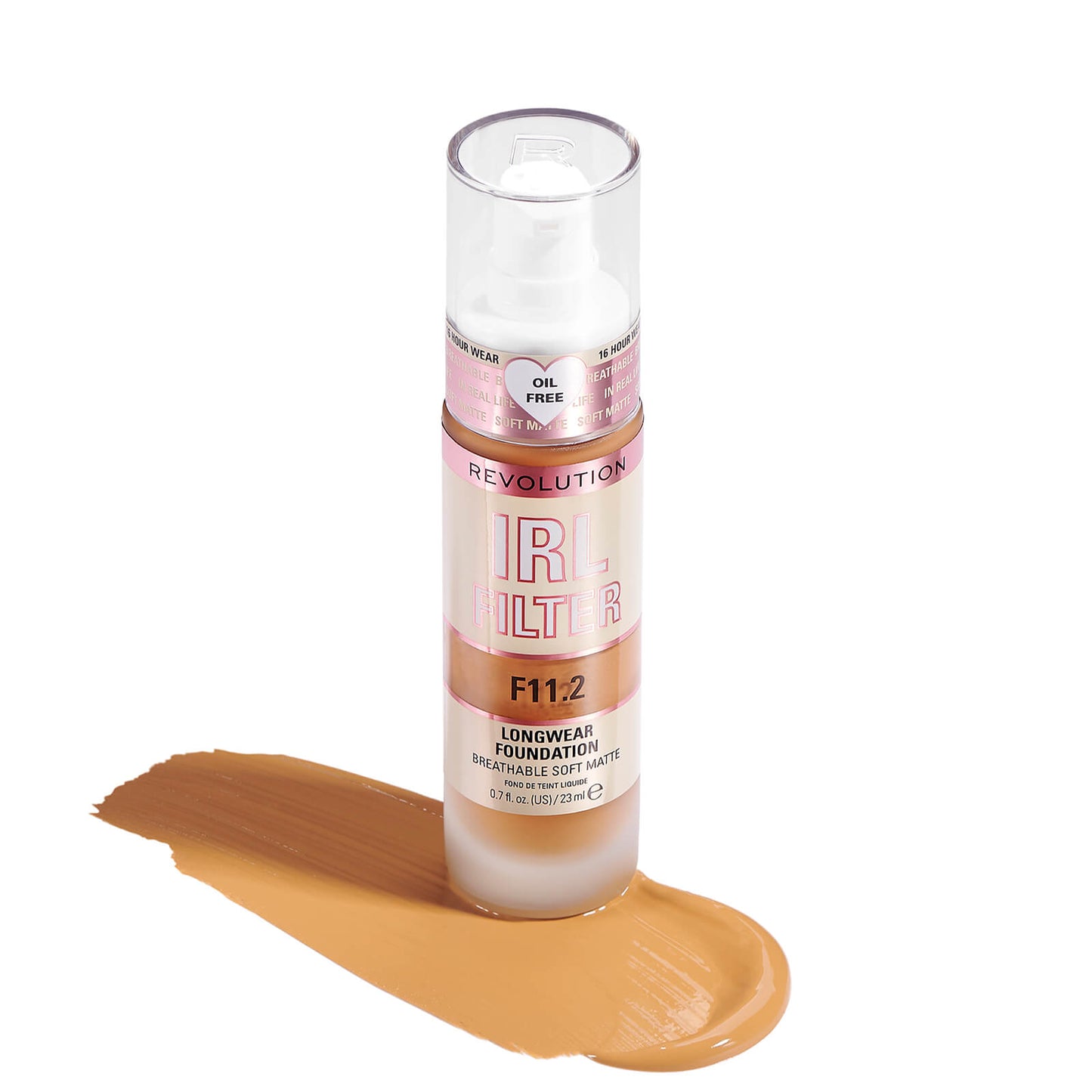 Makeup Revolution IRL Filter Longwear Foundation 23ml (Various Shades) - F0.1