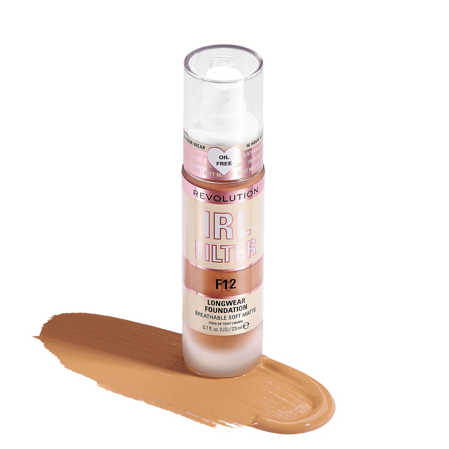 Makeup Revolution IRL Filter Longwear Foundation 23ml (Various Shades) - F0.1