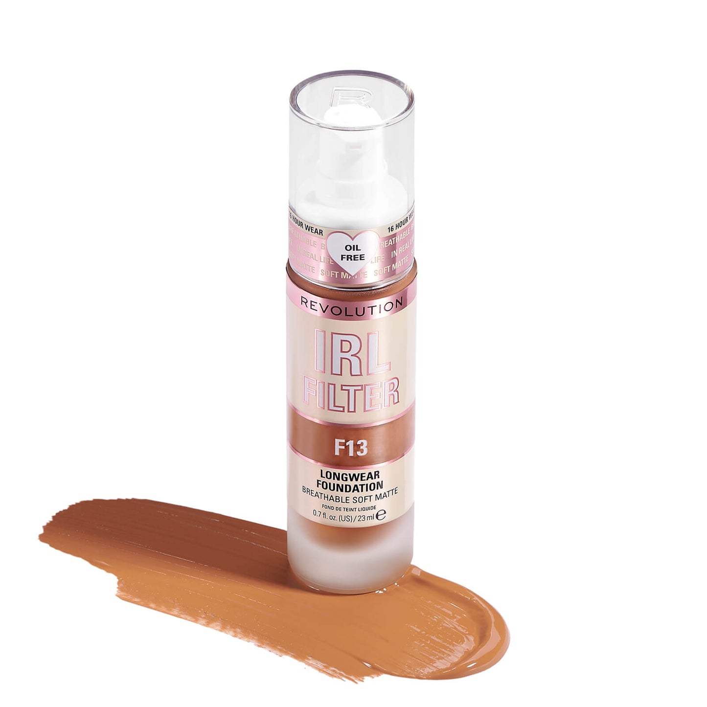 Makeup Revolution IRL Filter Longwear Foundation 23ml (Various Shades) - F0.1