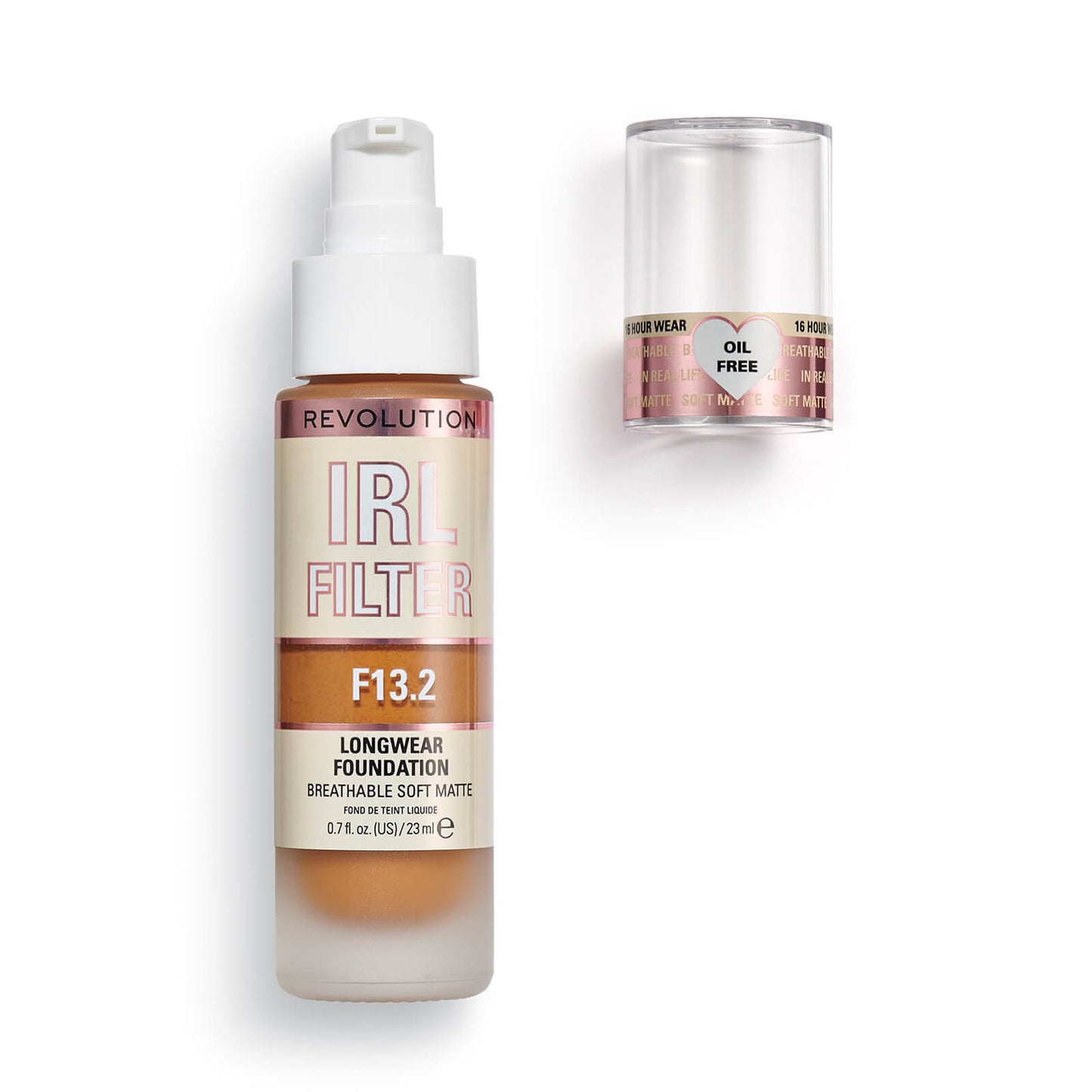 Makeup Revolution IRL Filter Longwear Foundation 23ml (Various Shades) - F0.1