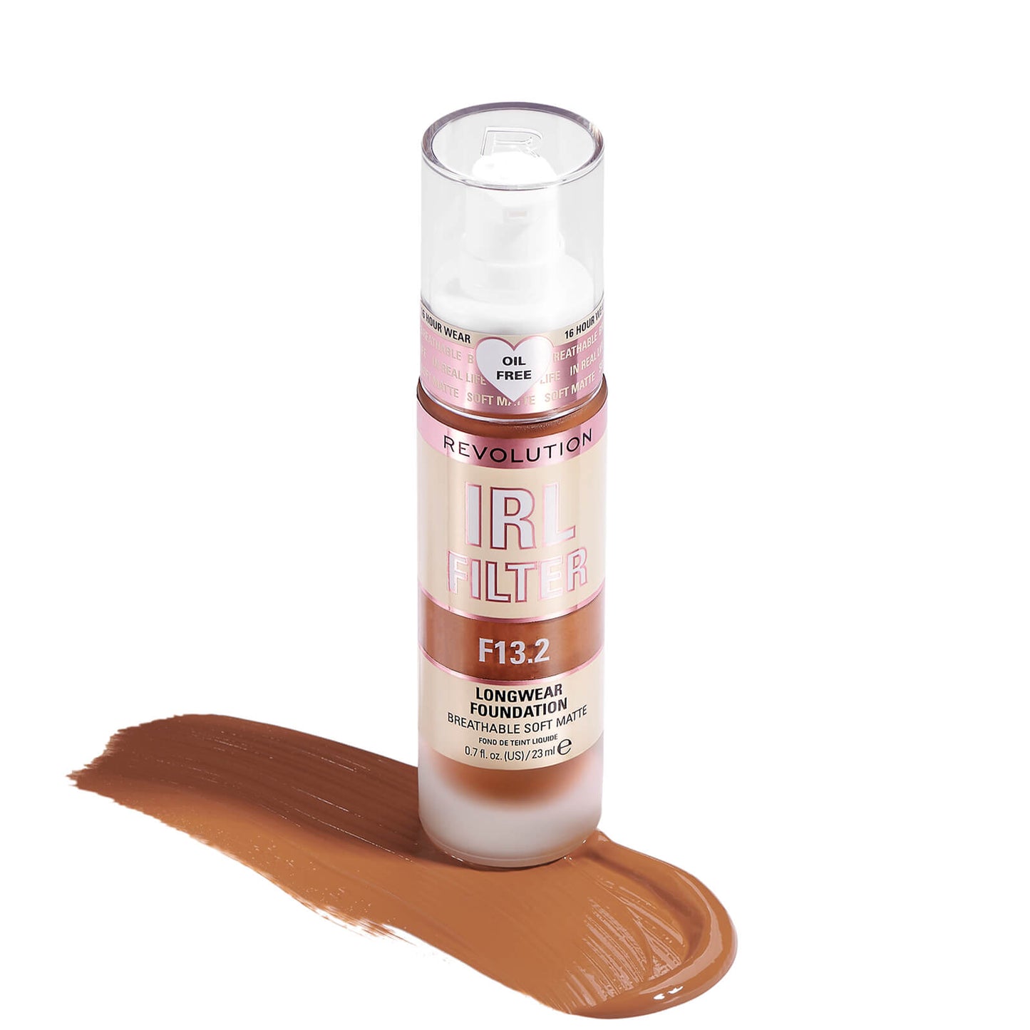 Makeup Revolution IRL Filter Longwear Foundation 23ml (Various Shades) - F0.1