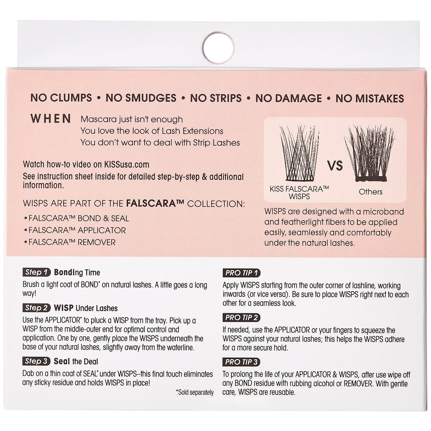 Kiss Falscara Eyelash Wisp Multi - 03-Extra Drama