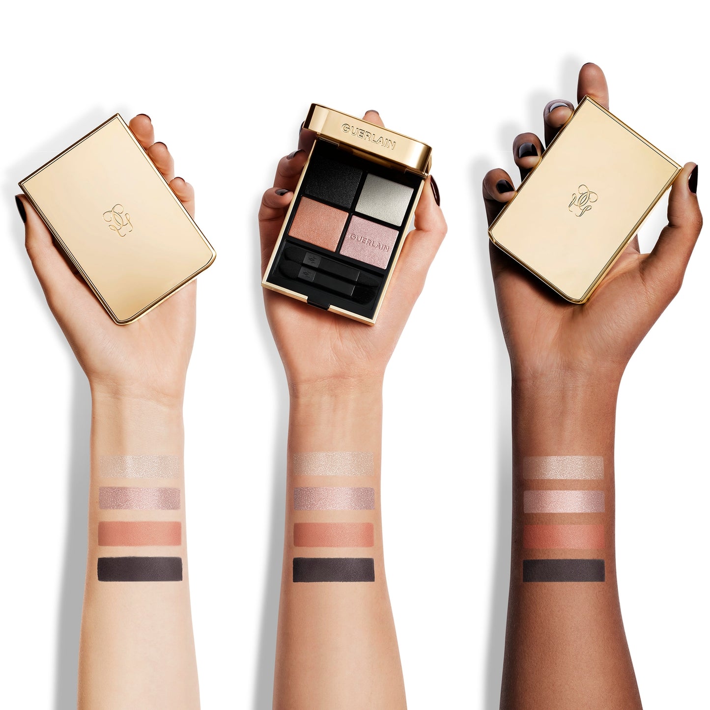 GUERLAIN Ombres G Eyeshadow Quad (Various Options) - 011 Imperial Moon