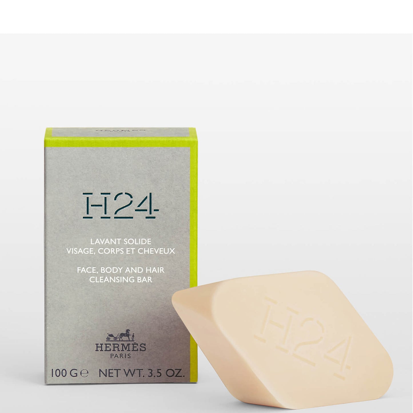 Hermès H24 Face And Body Solid Cleanser 100G