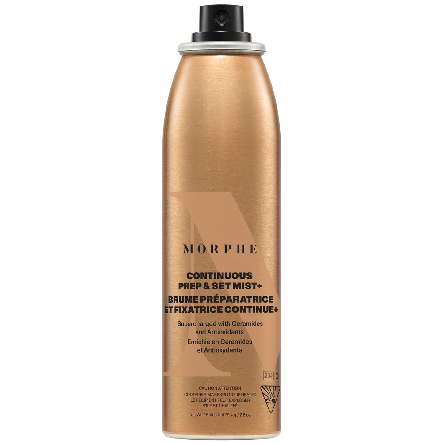 Morphe Continuous Prep & Set Mist+Supercharged with Ceramides and Antioxidants