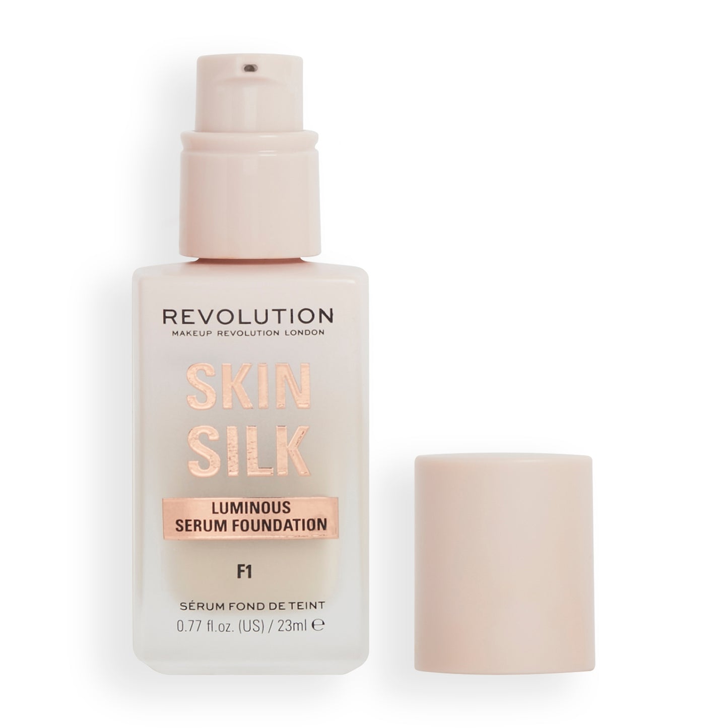 Makeup Revolution Silk Serum Foundation 23ml (Various Shades) - F0.5