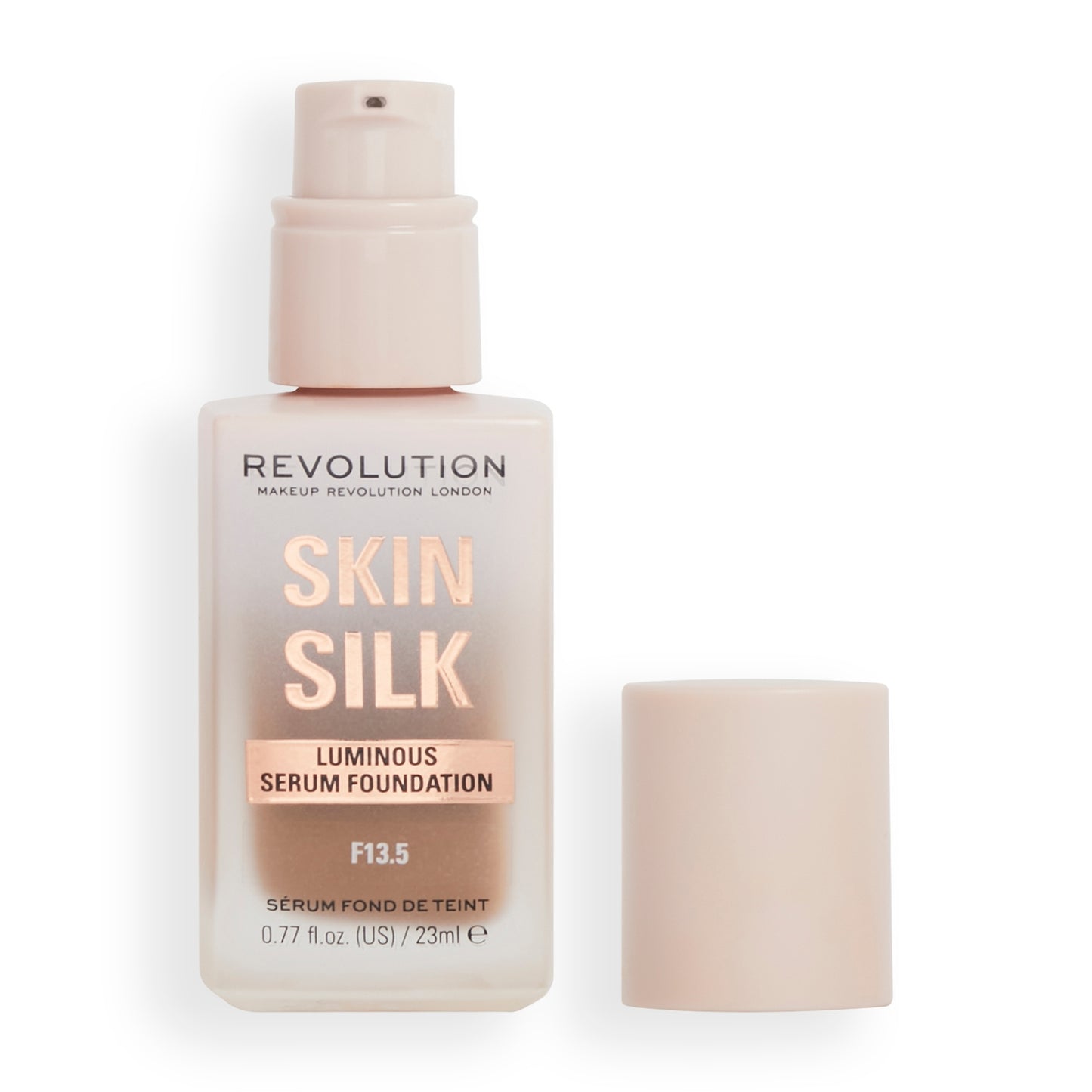 Makeup Revolution Silk Serum Foundation 23ml (Various Shades) - F0.5