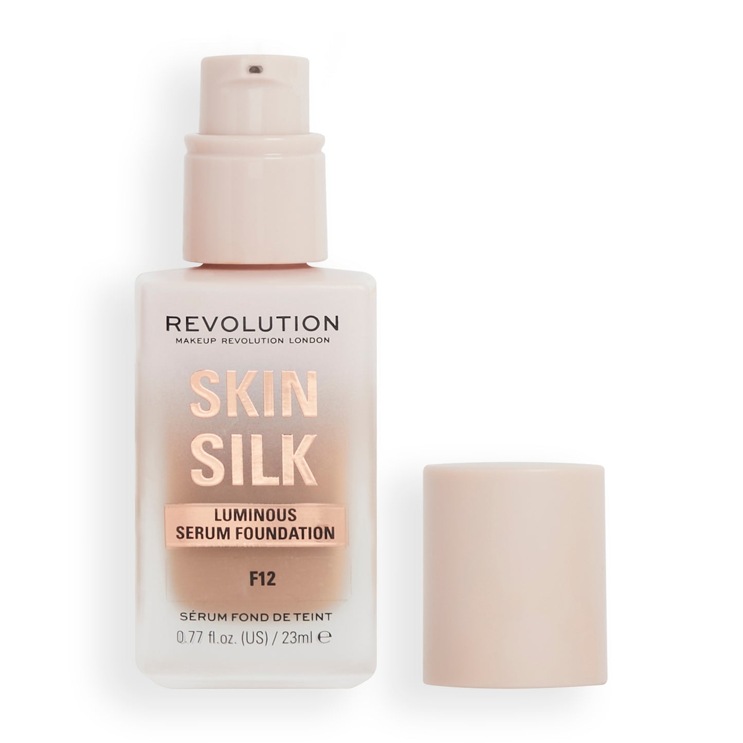 Makeup Revolution Silk Serum Foundation 23ml (Various Shades) - F0.5
