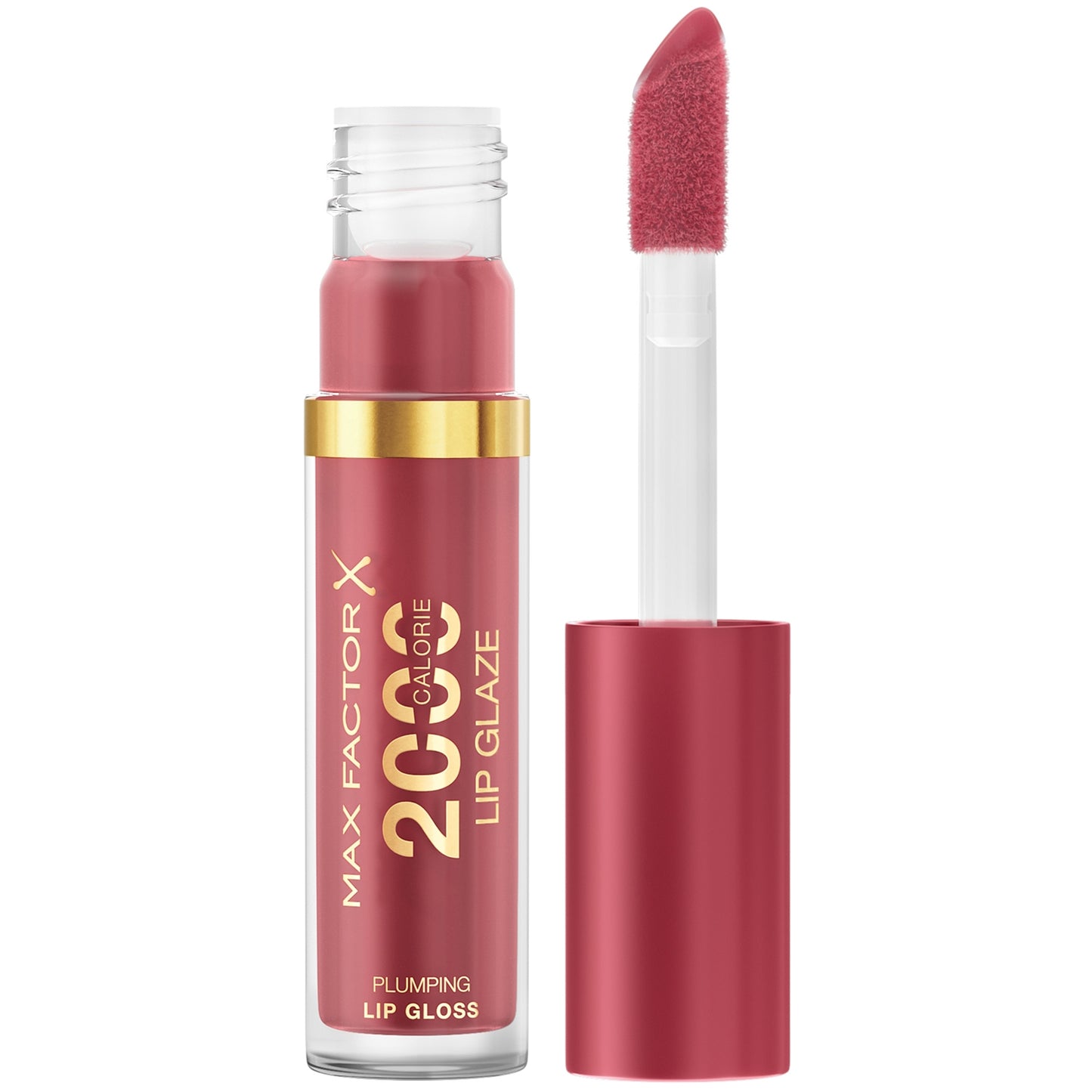 Max Factor 2000 Calorie Lip Glaze Full Shine Tinted Lip Gloss 4.4ml (Various Shades) - 075 Pink Fizz