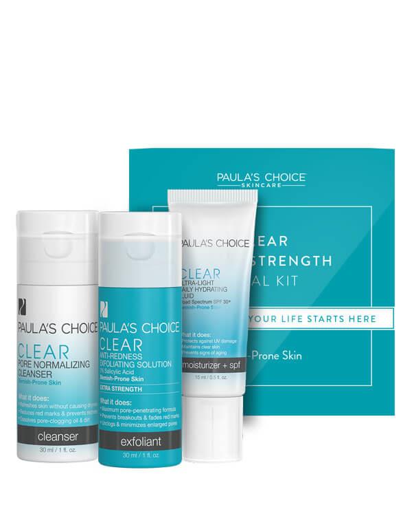Paula's Choice - Trial Kit Clear Extra Strength for Acne-Prone Skin - 2 x 30 ml + 15 ml