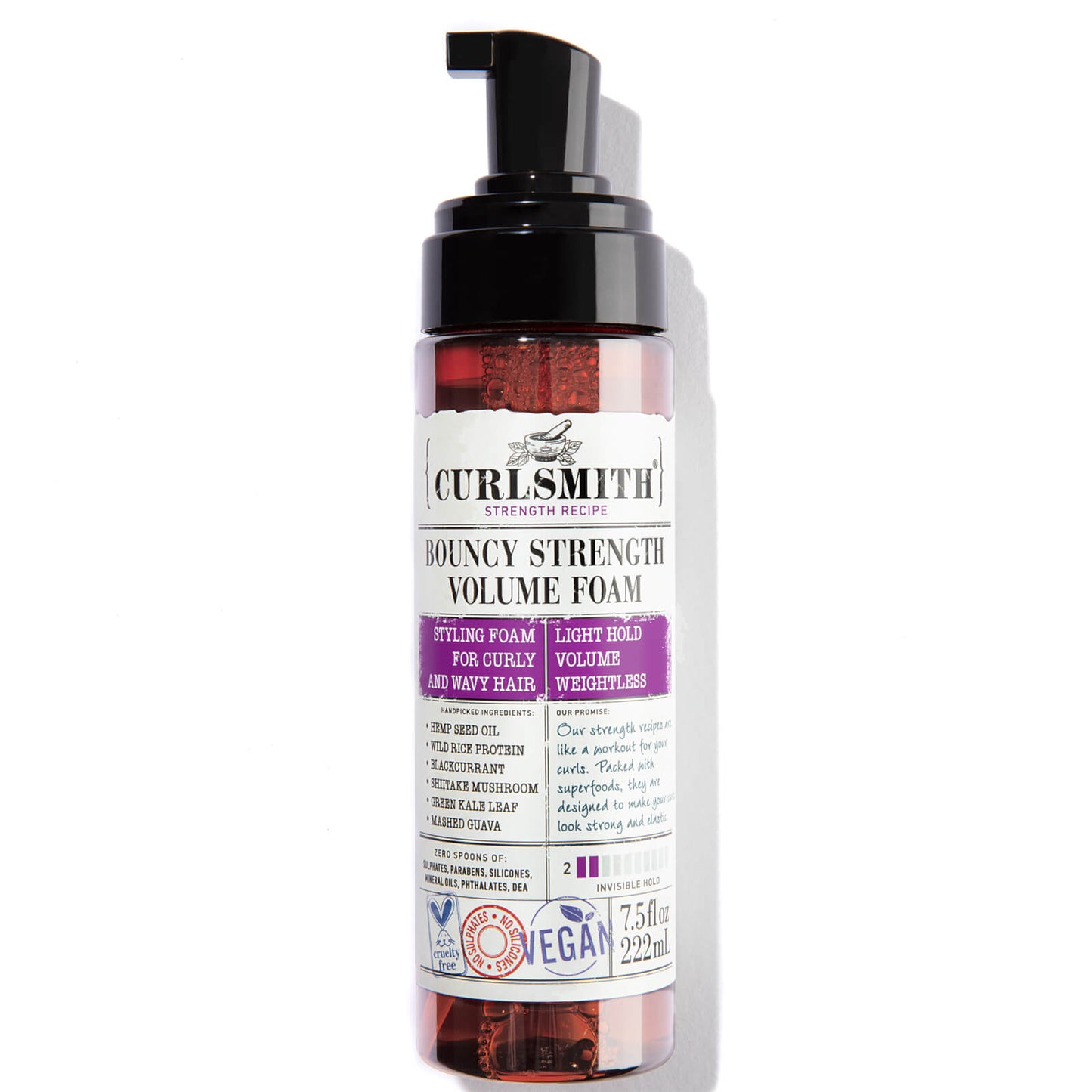 Curlsmith Bouncy Strength Volume Foam