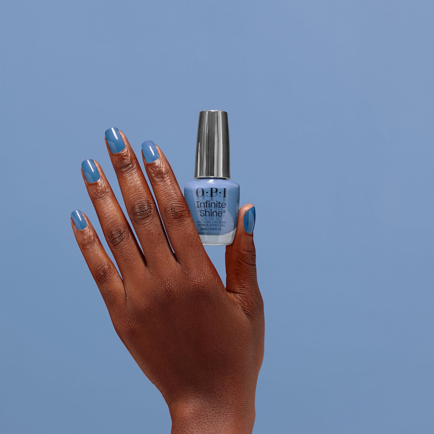 OPI Infinite Shine Long-Wear Gel-Like Blue Nail Polish - Strongevity 15ml