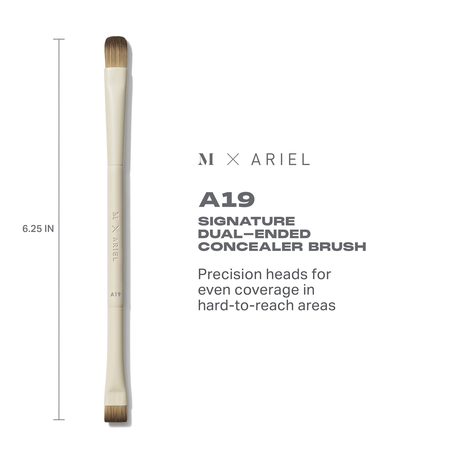 Morphe Morphe X Ariel A19 Dual-Ended Concealer Brush
