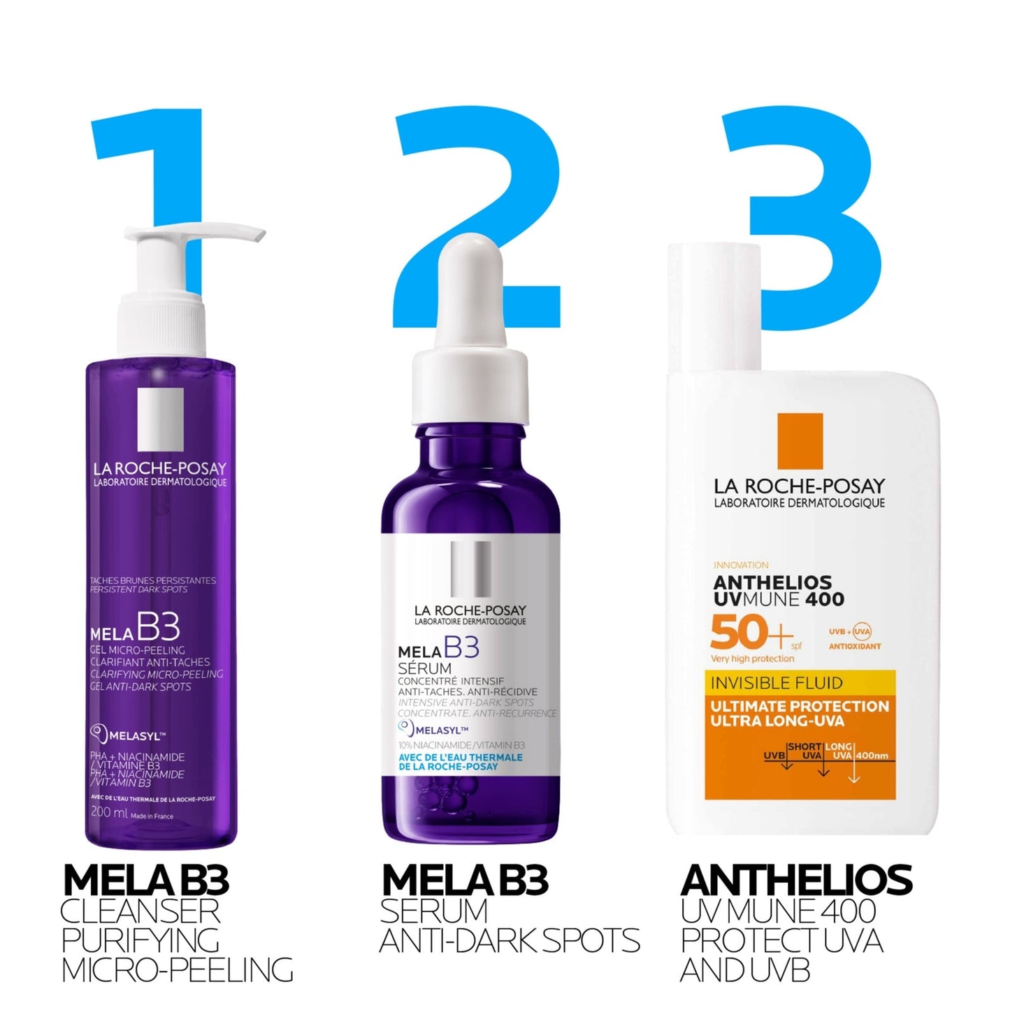 Mela B3 Facial Gel Cleanser with Melasyl and Niacinamide 200ml