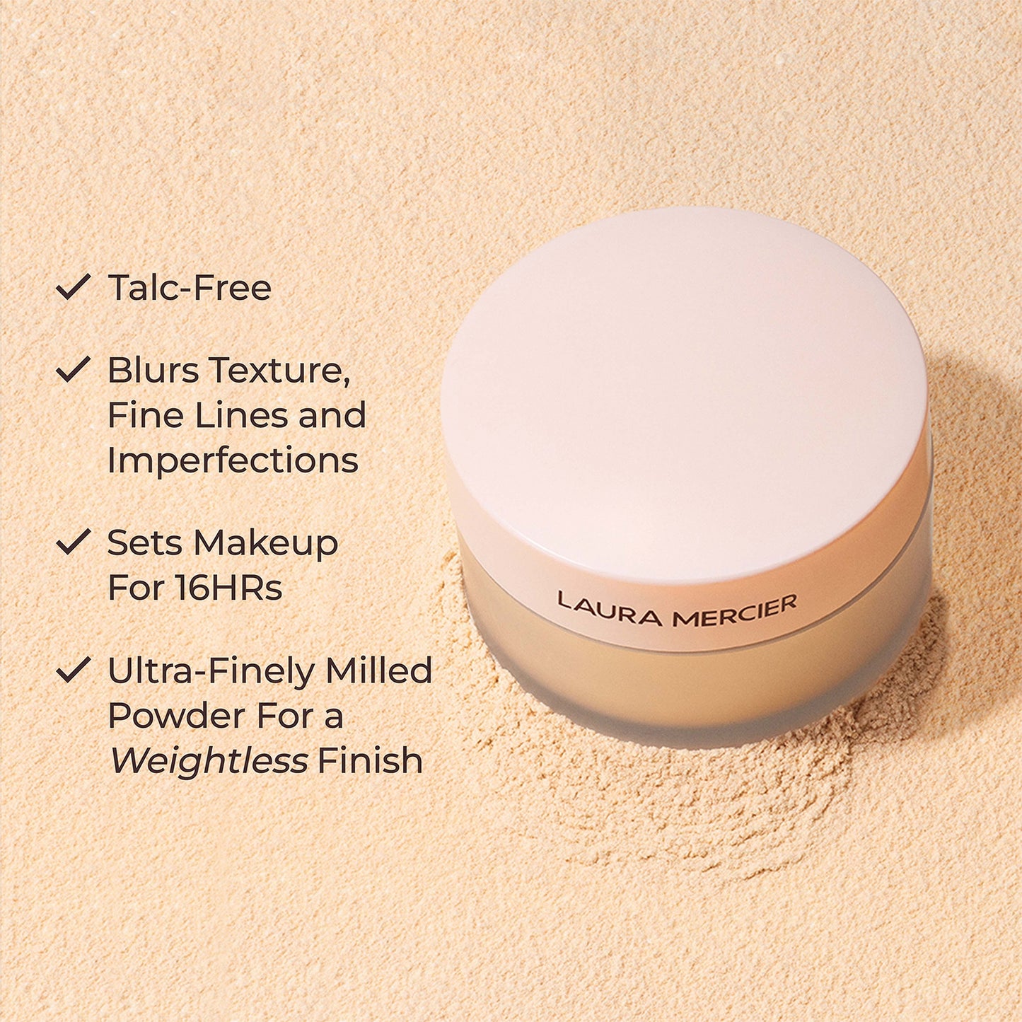 Laura Mercier Doorschijnend Los Inleg Poeder Ultra-Blur Mini