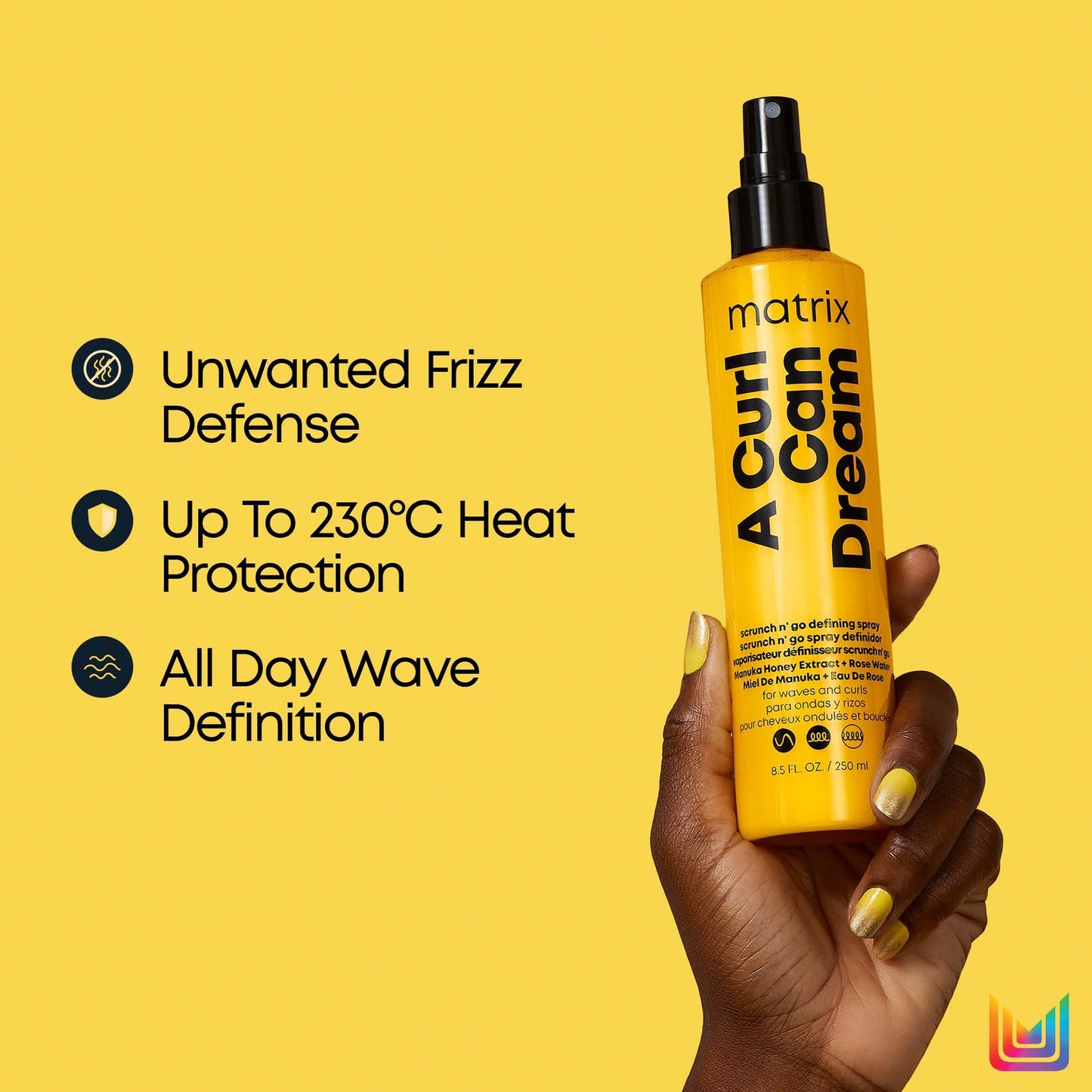 Matrix A Curl Can Dream Scrunch 'n Go Defining Spray