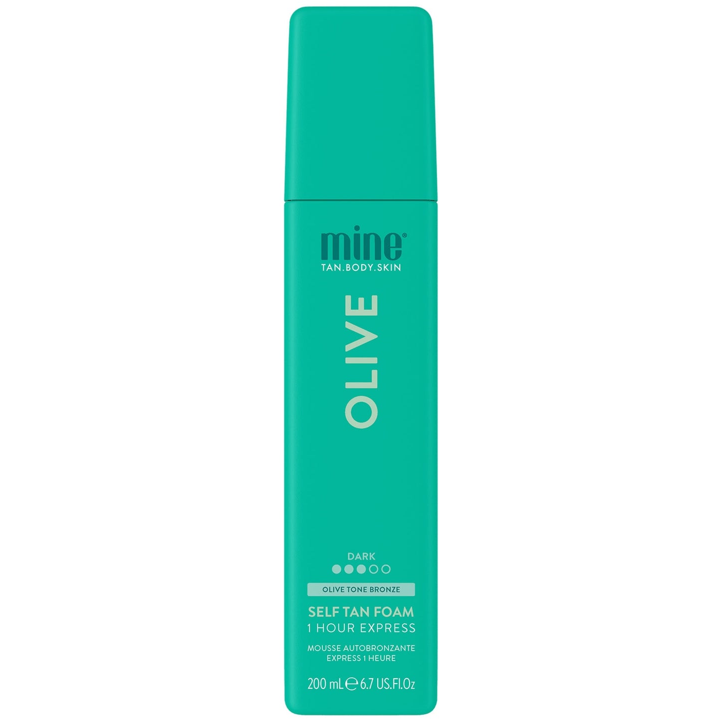 MineTan Colour Collection Olive Self Tan Foam