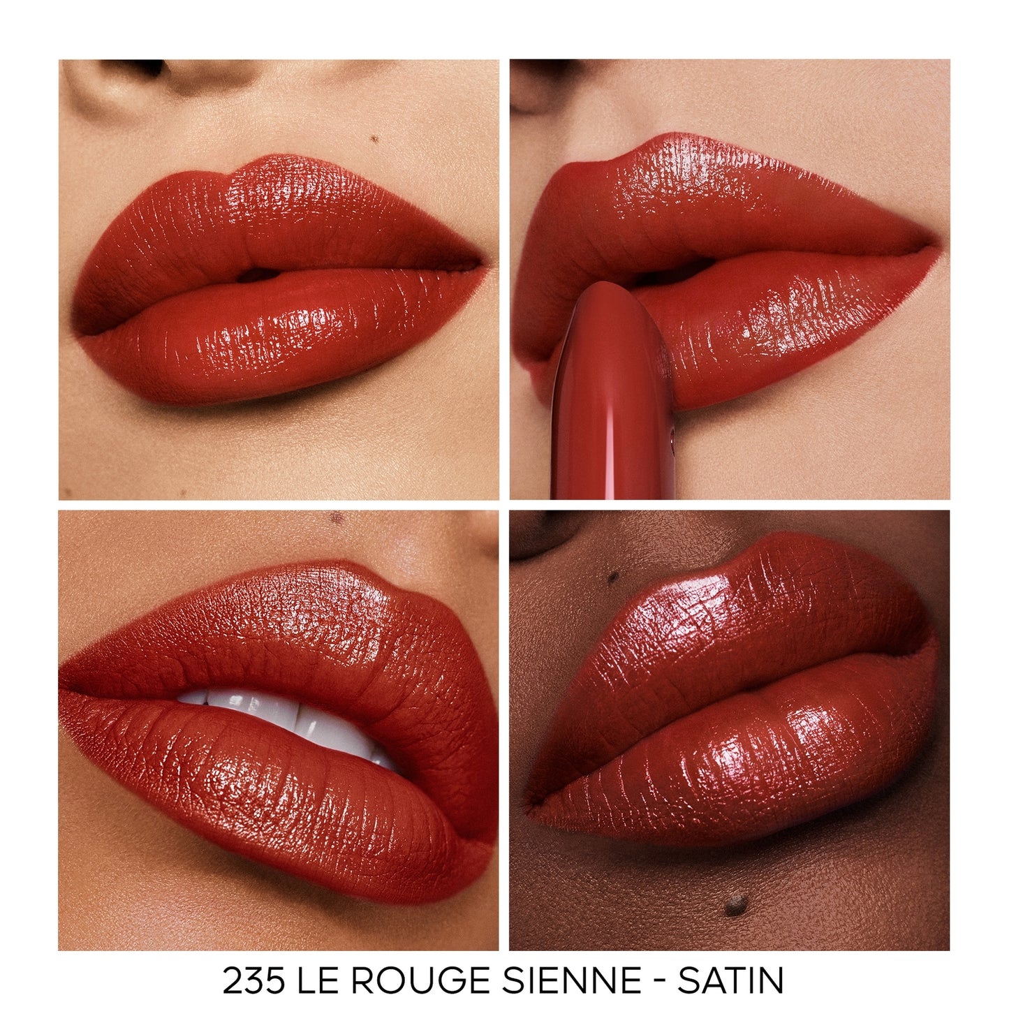 GUERLAIN Rouge G - The Refill Satin 3.5g (Various Shades) - 19 Le Brun Intense - Satin