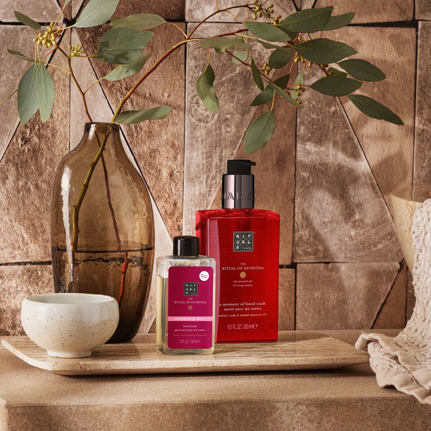 Rituals The Ritual of Ayurveda - Sweet Almond & Indian Rose - Concentrated Refill Hand Wash 100ml