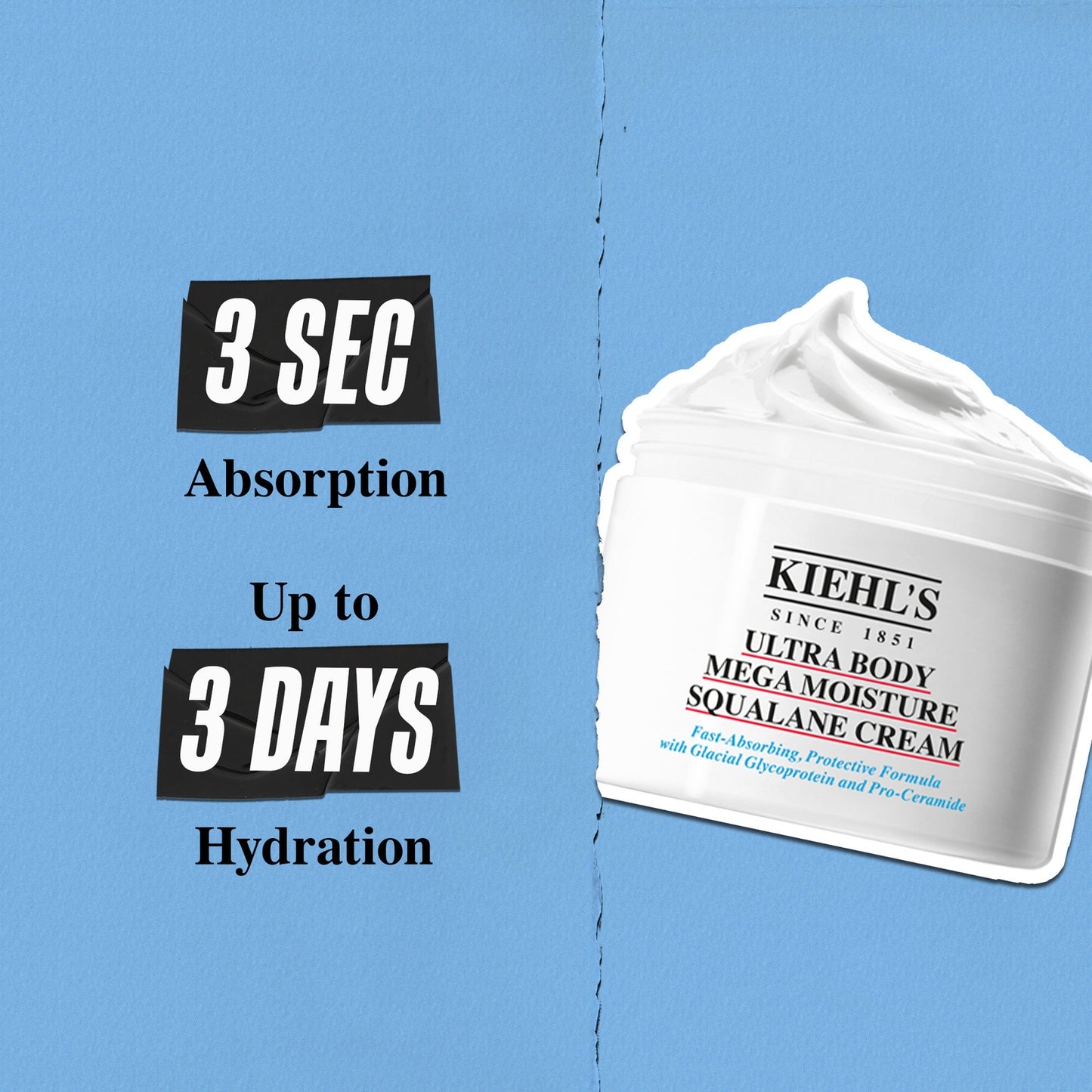 Kiehl’s Ultra Body Mega Moistre Squalane Cream