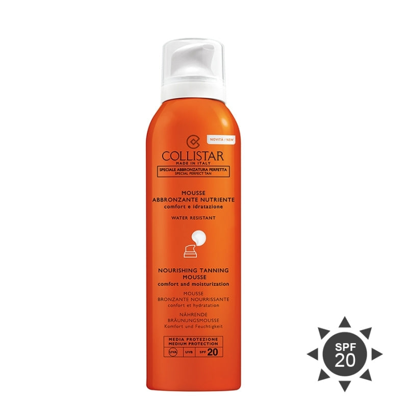 Collistar Nourishing Tanning Mousse SPF 30 Zonnemousse ml