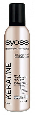 Keratin mousse 48h extra strong hold