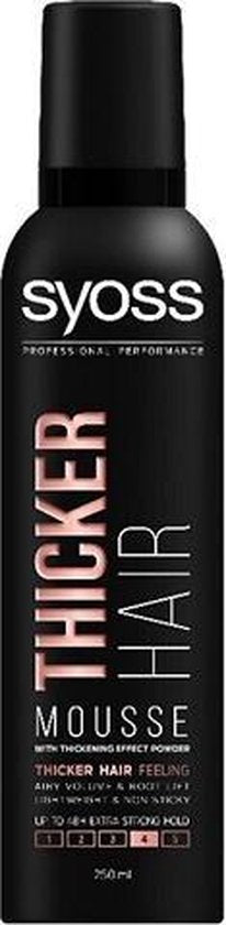 Thicker Hair Mousse Hair Straightener