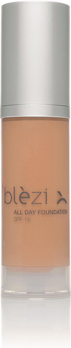 Blèzi® All Day Foundation 05 Light - Dekkende foundation die lang blijft zitten - Lichte huidtint neutrale ondertoon