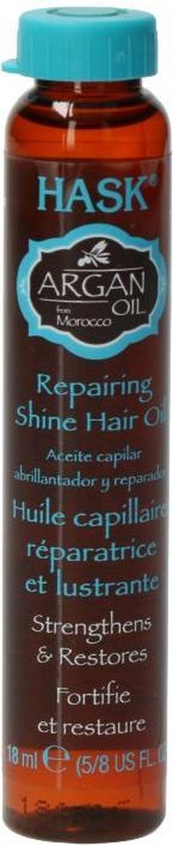 Hask Argan Oil Repairing Shine 18 Ml