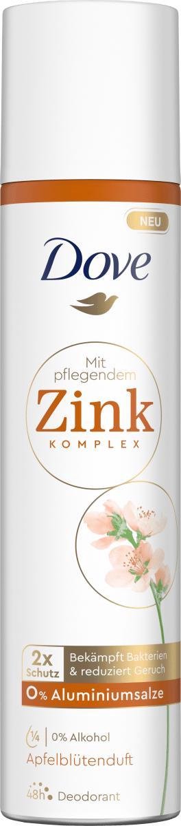 Dove Deo Spray Deodorant met zink appelbloesem geur, 100 ml