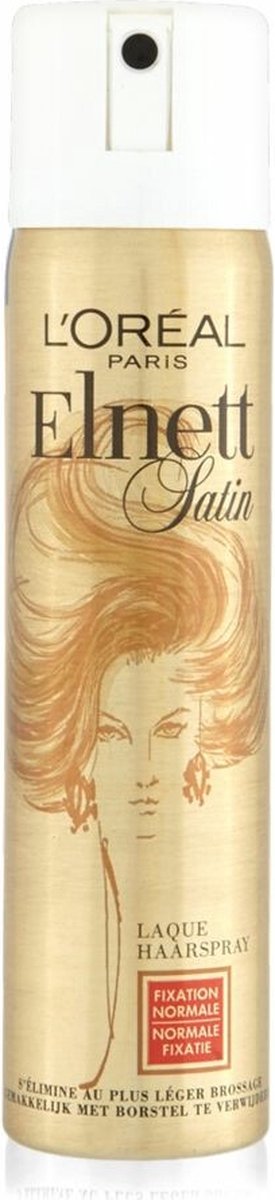 L'Oréal Paris Elnett Satin Haarlak - 75 ml - Normale Fixatie