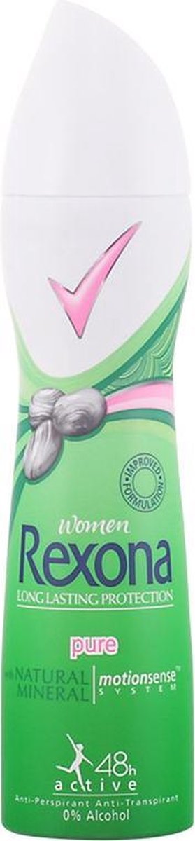 Indasec Rexona Natural Mineral Pure Deodorant Spray 200ml