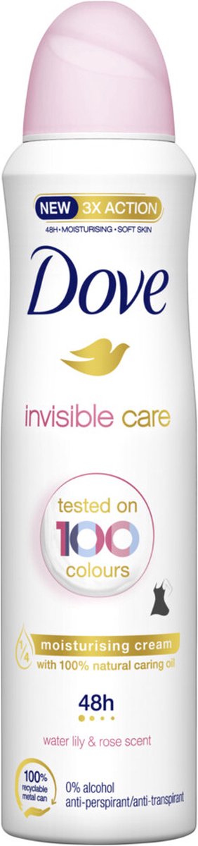 Dove - Antiperspirant Spray Invisible Care Floral Touch 150 ml