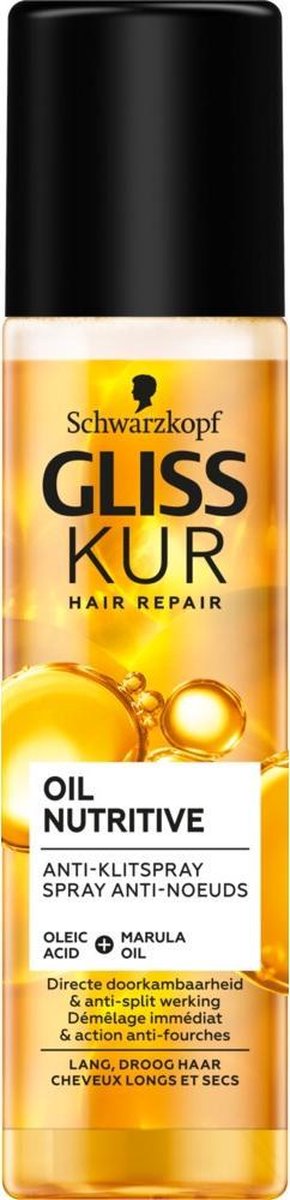 Gliss Kur Anti-klit Spray Oil Nutritive