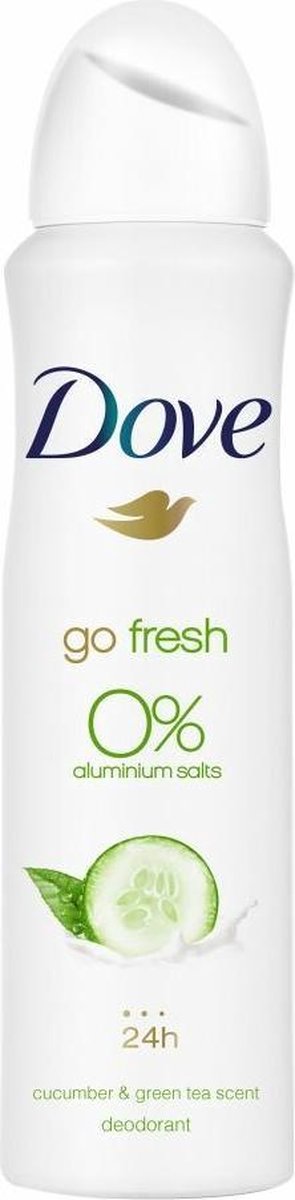 Dove Deodorant Spray - Komkommer 0% - 150 ml