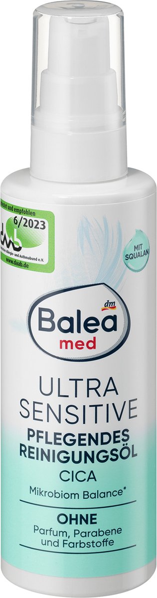 Balea Verzorgende reinigingsolie Ultra Sensitive, 100 ml