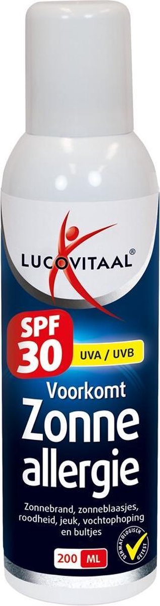 Lucovitaal - Zonneallergie spray - 200 milliliter - 1 stuk - Zonneallergie spray